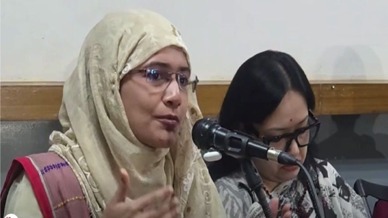 সংবিধান সংস্কার পরিষদে শপথ না নেওয়া নিয়ে প্রশ্ন তুললেন সামান্তা শারমিন
