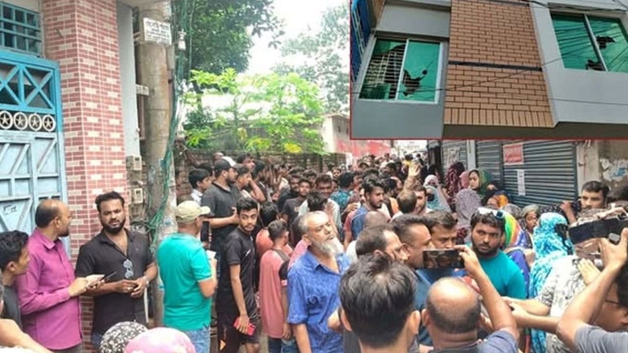 রাস্তা নিয়ে বিরোধের জেরে যশোরে জামায়াতের এমপির বাসভবনে হামলা-ভাঙচুর