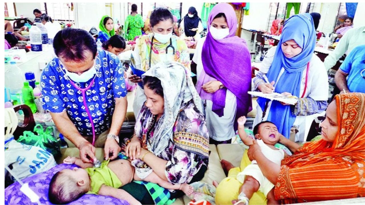 হামের উপসর্গে আরও ৫ শিশুর মৃত্যু, নতুন আক্রান্ত ও উপসর্গ ১,০৬৯
