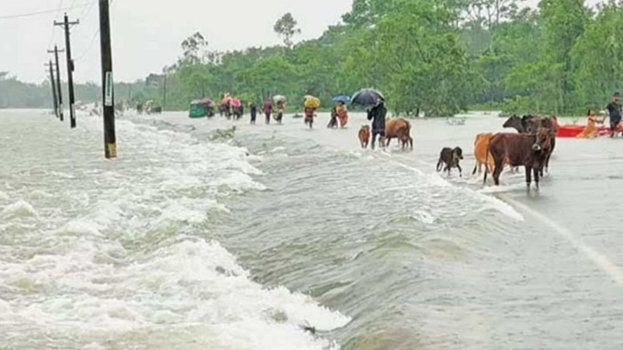 দুই নদীর পানি বিপৎসীমার ওপরে, ১৪ জেলায় বন্যার আশঙ্কা