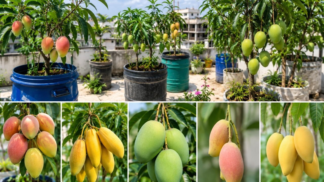 ছাদবাগানে আম চাষে উপযোগী ৫ জাতের চারা, মিলছে জাতীয় বৃক্ষমেলায়