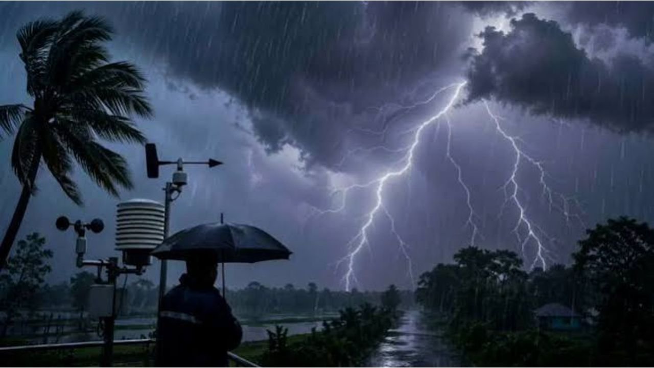 সন্ধ্যার মধ্যে ঢাকাসহ ১৩ অঞ্চলে বজ্রবৃষ্টির সম্ভাবনা, নদীবন্দরে ১ নম্বর সতর্কসংকেত