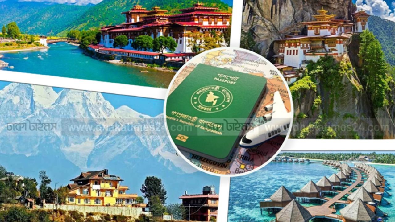 আগাম ভিসা ছাড়াই এশিয়ার ৬ দেশে ভ্রমণের সুযোগ বাংলাদেশিদের