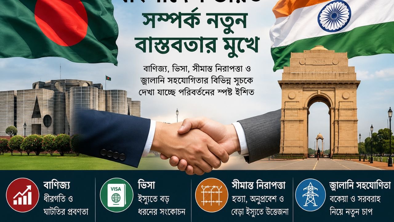 সম্পর্কের সমীকরণে নতুন বাস্তবতা: বাংলাদেশ-ভারত সম্পর্কে কেন বাড়ছে দূরত্ব?