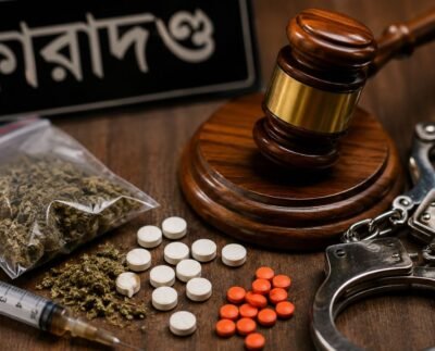 মাদক বিক্রি ও সেবনের অভিযোগে