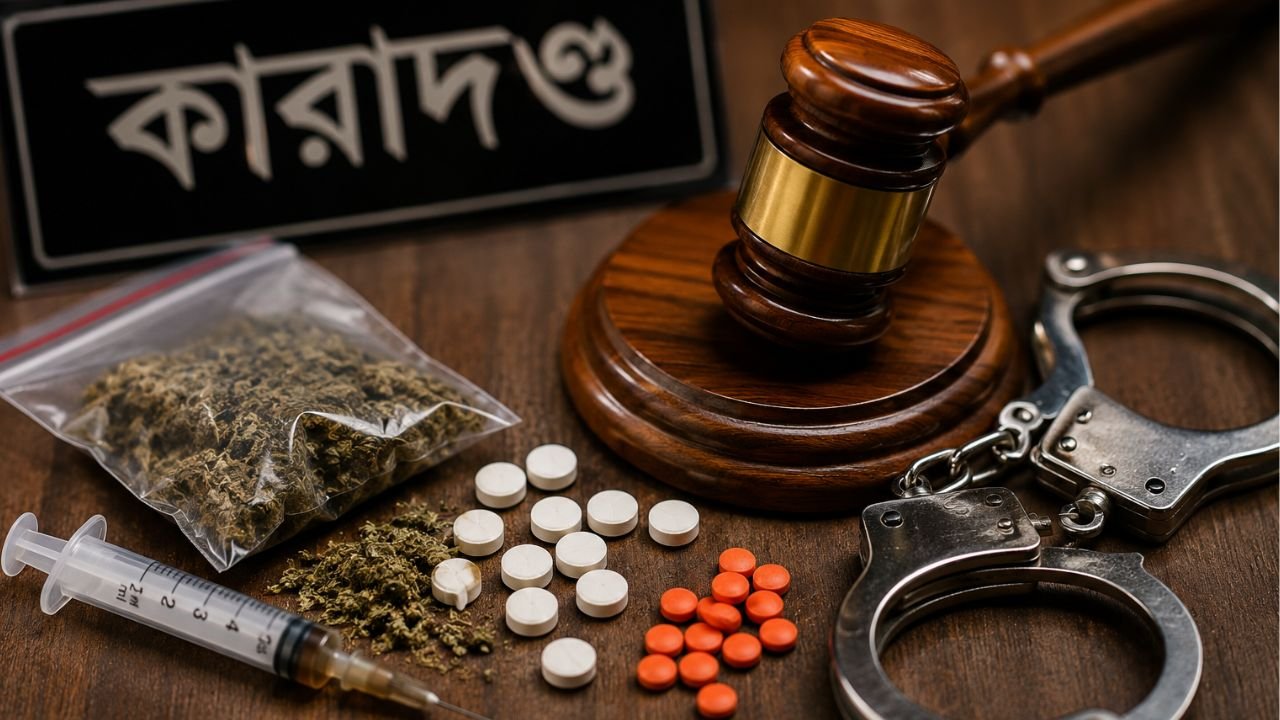 রূপগঞ্জে মাদক বিক্রি ও সেবনের অভিযোগে চার যুবকের ৬ মাসের কারাদণ্ড