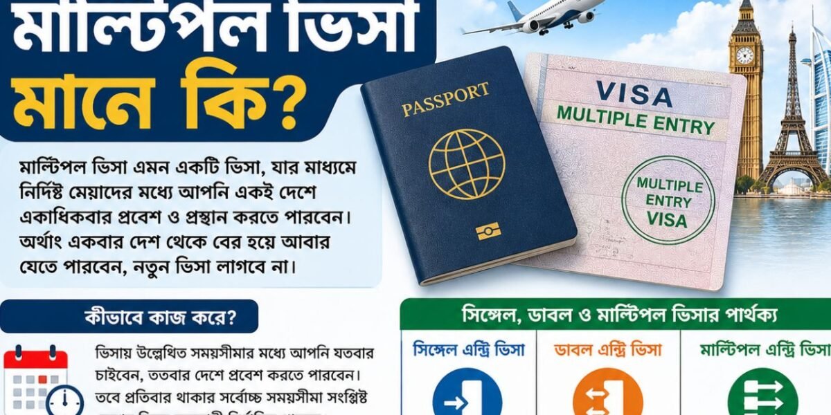 মাল্টিপল ভিসা মানে কি