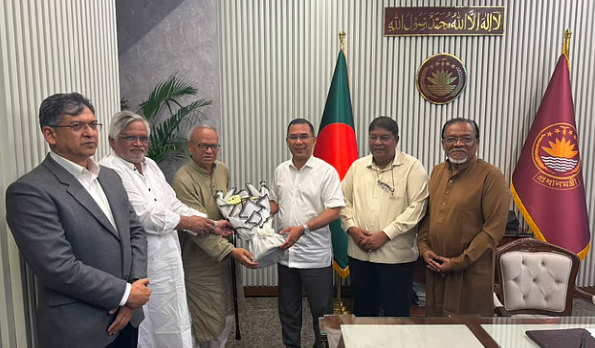 প্রধানমন্ত্রীর সঙ্গে বিএনপির স্থায়ী কমিটির নতুন চার সদস্যের সাক্ষাৎ