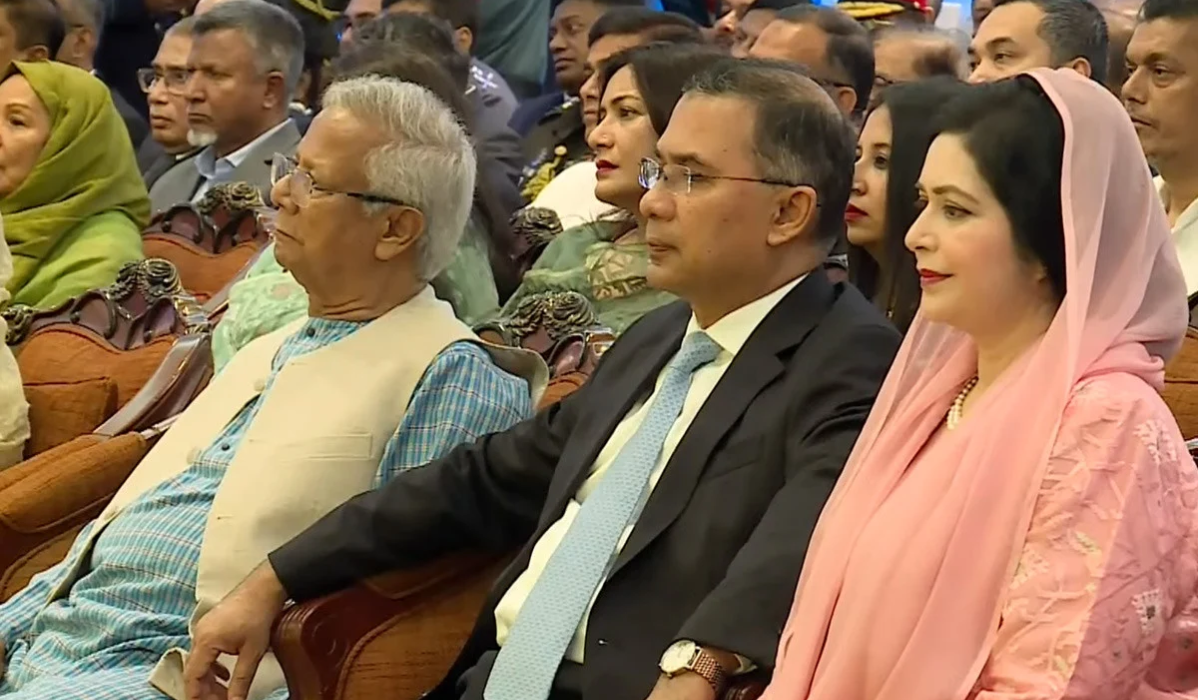 রাষ্ট্রপতির শপথ অনুষ্ঠানে প্রধানমন্ত্রী তারেক রহমান