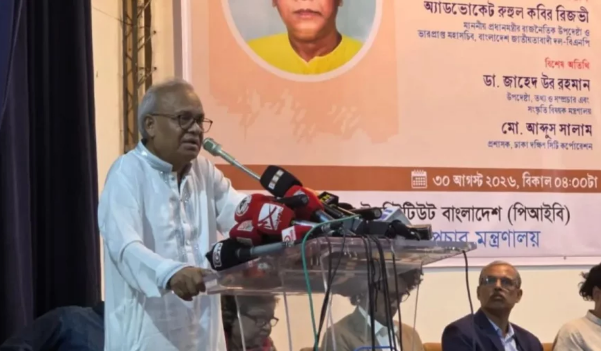 একসময় সাংবাদিকরা পয়সা-হুমকির কাছে মাথা নত করেননি: রিজভী