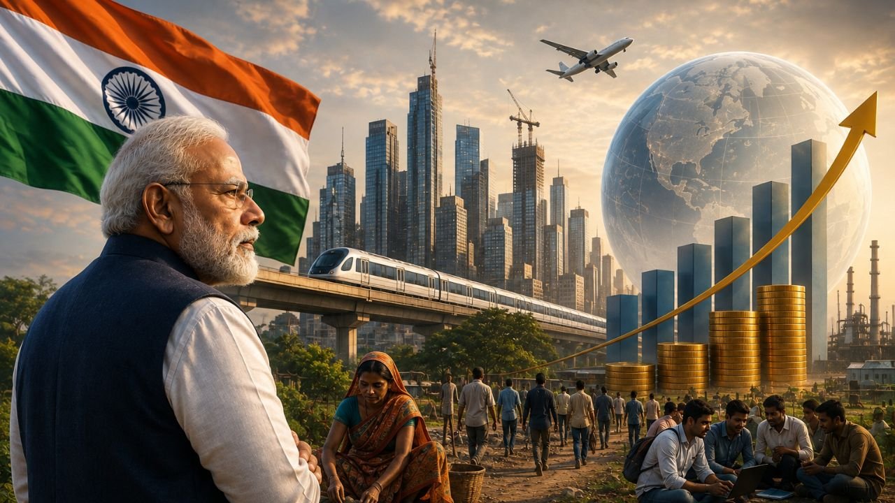 মোদির ৫ ট্রিলিয়ন ডলারের অর্থনীতি: প্রতিশ্রুতি, ব্যর্থতা ও নতুন প্রশ্ন