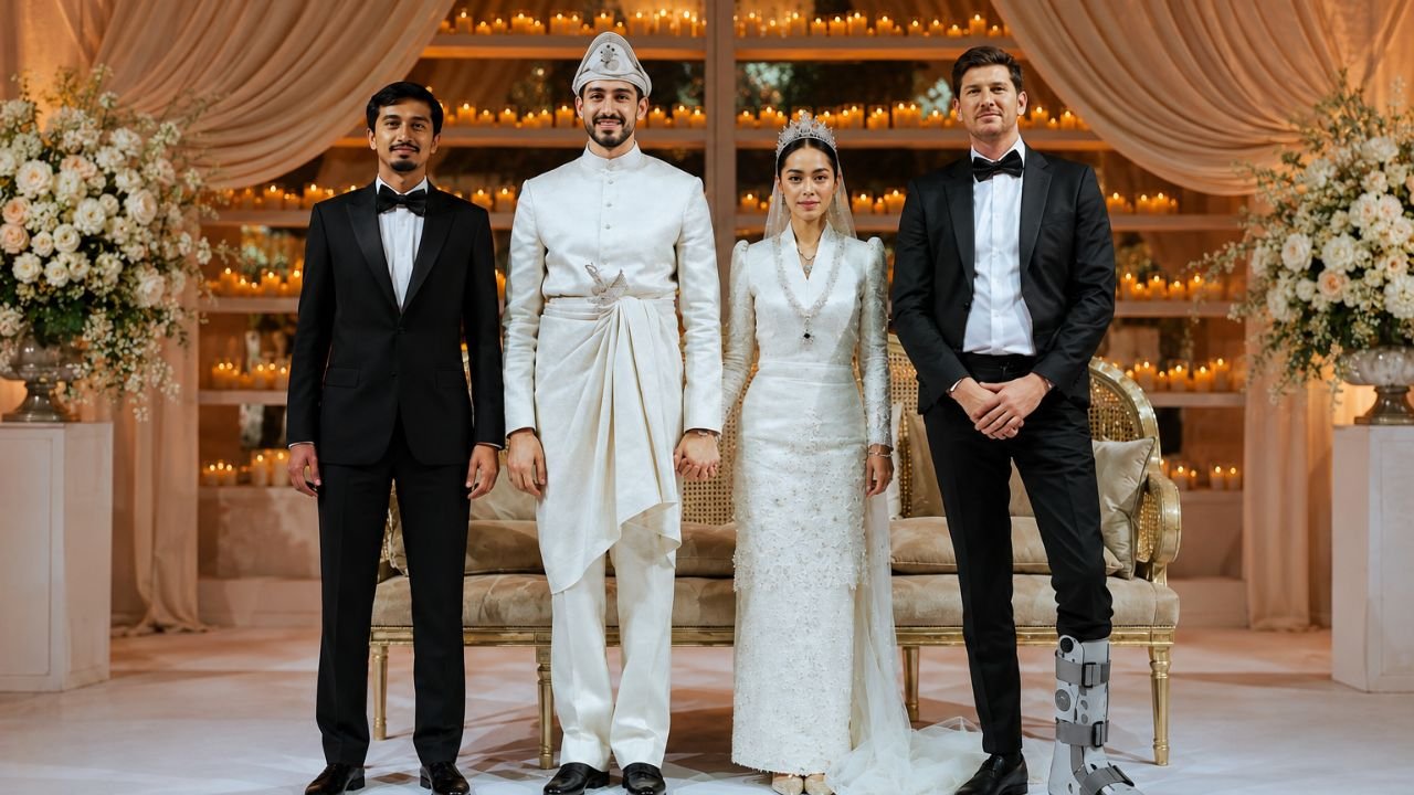মালয়েশিয়ার রাজকন্যাকে বিয়ে করলেন ব্রিটিশ রেসিং ড্রাইভার ক্রিস ফ্রগ্যাট
