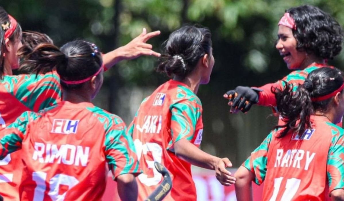 মালয়েশিয়াকে হারিয়ে বিশ্বকাপের পথে বাংলাদেশি নারী হকি দল