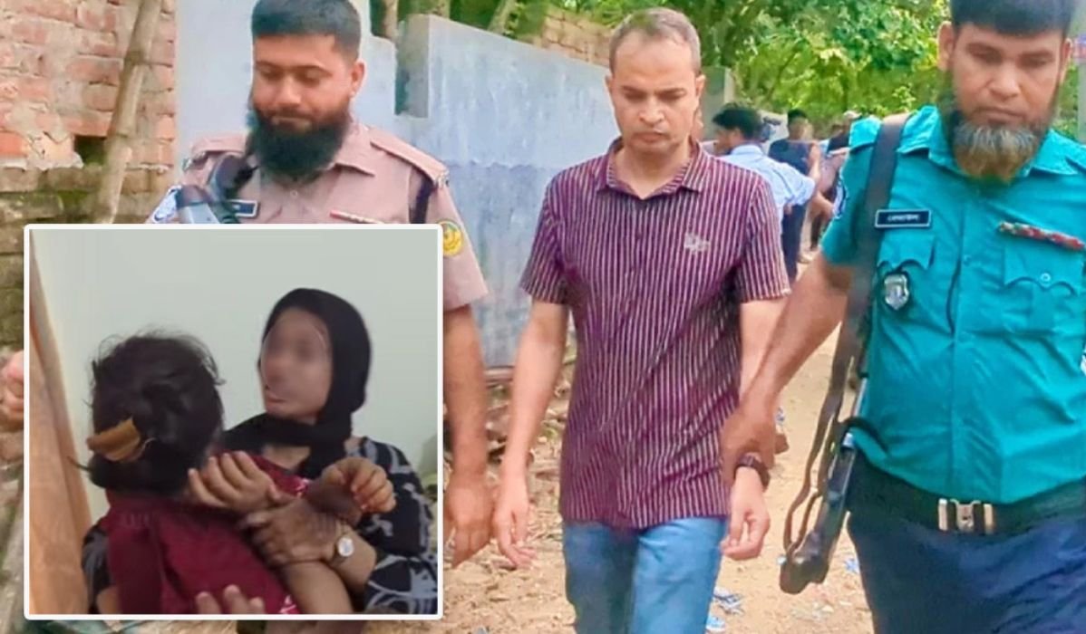 ফ্ল্যাট থেকে নারীসহ সাবেক ওসি আটক