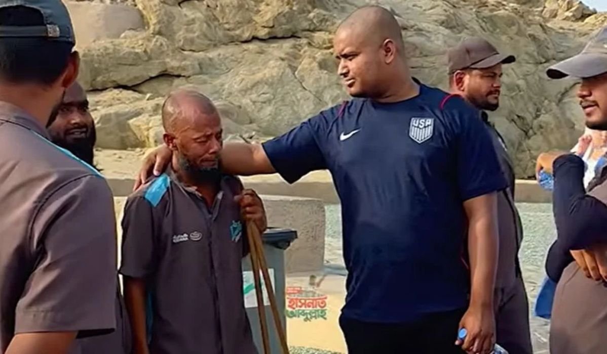 ওমরাতে গিয়ে প্রবাসীদের কষ্ট-দুর্দশার কথা শুনলেন হাসনাত