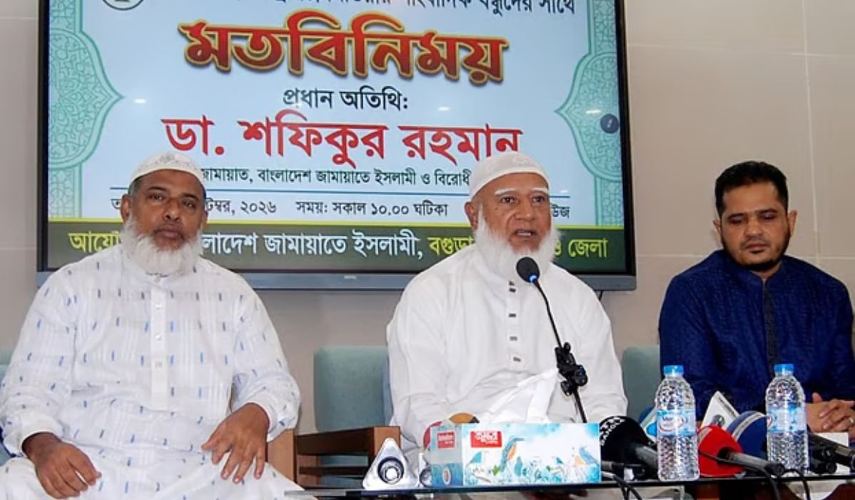 জ্বালানিসংকট মোকাবিলায় বিশেষজ্ঞ দল গঠনের প্রস্তাব দিয়েছিলাম: শফিকুর রহমান