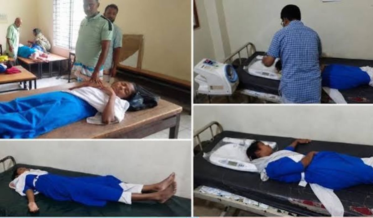 ঝাঁঝালো গন্ধে শ্রেণিকক্ষে ১৫ শিক্ষার্থী অসুস্থ, হাসপাতালে ভর্তি