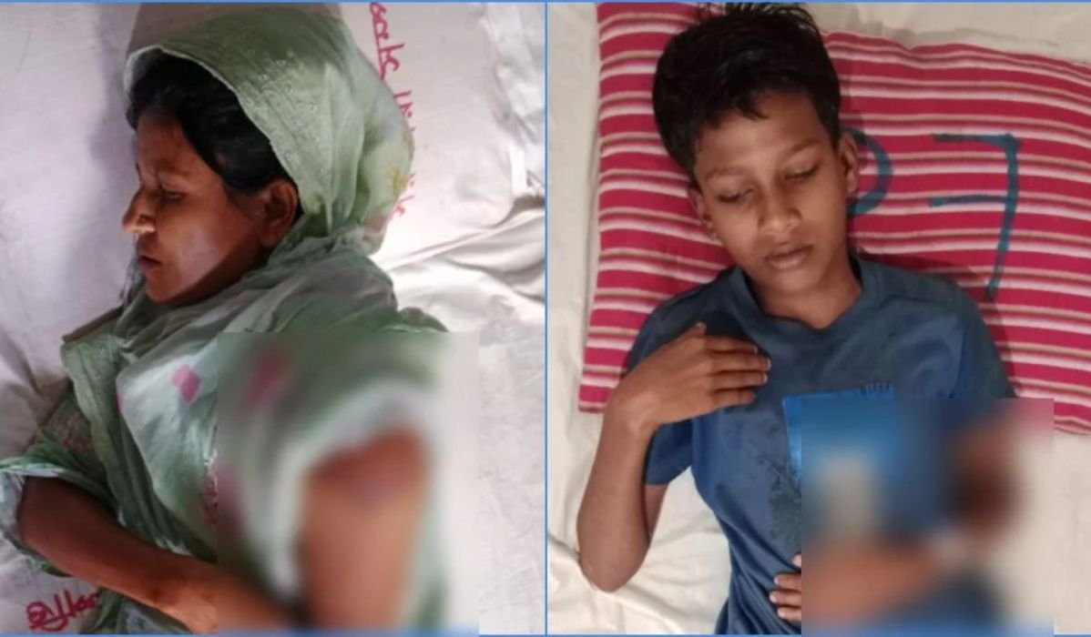 চুরির অপবাদে শিশু ও মাকে পেটানোর অভিযোগ বিএনপি নেতার বিরুদ্ধে