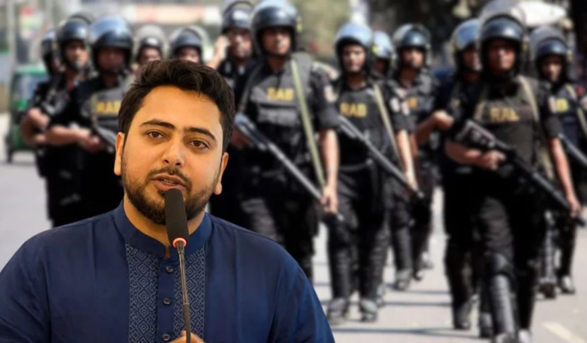 র‍্যাব বিলুপ্ত করে এসআরবি গঠন মানে নতুন মোড়কে র‍্যাব: নাহিদ ইসলাম